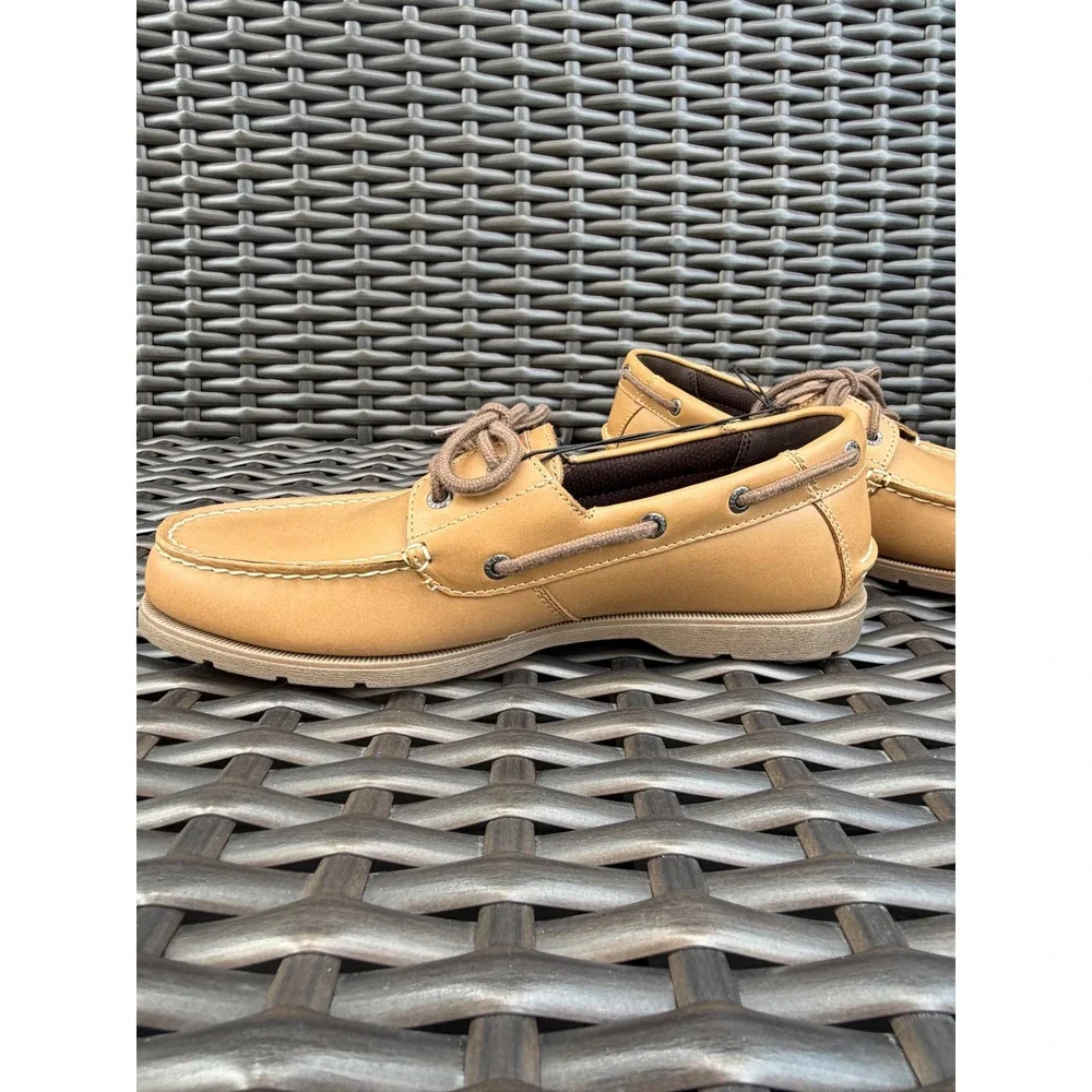 Sperry Top-Sider New Casco MM 236 Tan Leather Boat Shoes Mens size 10 Loafers